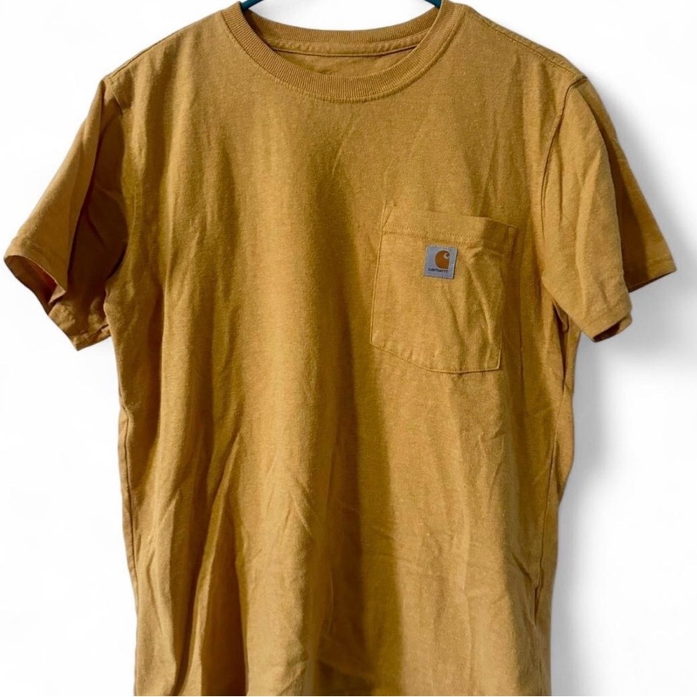 Carhartt Men's Short Sleeve Pocket Tee - Yellow